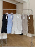 Women Sleeveless Button Down Tops With Mini Skirts Sets